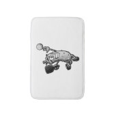 ピックボール星 バスマット (正面縦)