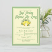 ピックボール最後のスイング前のリングや輪セージ写真 招待状 (スタンド正面)