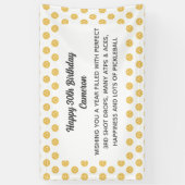 ピックボール柄パーティー又はトーナメントカスタム 横断幕 (縦)