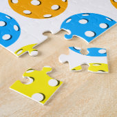 ピックボール水玉模様 ジグソーパズル (側面)