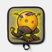 ピックボール獣 鍋敷き (正面)