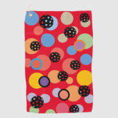 ピックボール用タオル ゴルフタオル (正面)