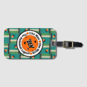 ピックボール男、神話、レジェンドトーナメントトラベル ラゲッジタグ (正面横)