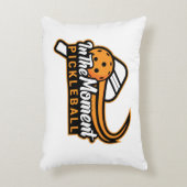 ピックボール白い枕の長方形 アクセントクッション (正面(垂直))