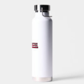 ピックボール米国国旗 ウォーターボトル (左面)