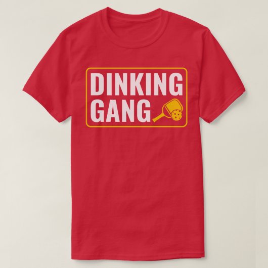 ピックボール脱墨集団おもしろいピックボール引用文 Tシャツ (デザイン正面)