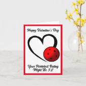 ピックボール評価バレンタインハートブルーピックボール カード (黄色い花)