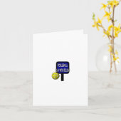 ピックボール誕生日カード カード (黄色い花)