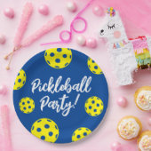ピックボール誕生日パーティープレート（使い捨て） ペーパープレート (パーティー)