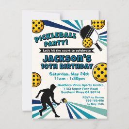 ピックボール誕生日パーティーレトロヴィンテージはがき ポストカード