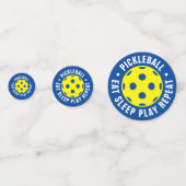 ピックボール誕生日パーティー紙吹雪のお祝い コンフェッティ (正面)