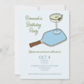 ピックボール誕生日パーティー 招待状 (正面)