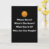 ピックボール贈り物 カード (黄色い花)