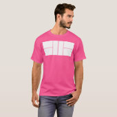 ピックボール選手かわいいピックボールのチーム Tシャツ (正面フル)