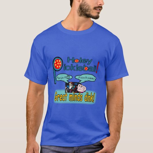 ピックボール選手のためのTシャツ。 Tシャツ (正面)