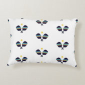 ピックボール選手ギフトピースラブ&ピックボール アクセントクッション (裏面)