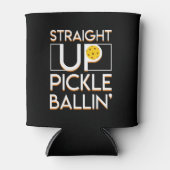 ピックボール選手ストレートアップピックルバリン 缶クーラー (正面)
