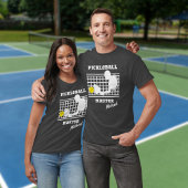 ピックボール選手マスター勝者名前をカスタムする Tシャツ