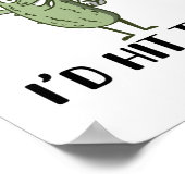 ピックボール選手 | Sport Paddleballギフト ポスター (角)