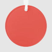 ピックボール雪だるまカスタムホリデーアクリルオーナメント オーナメント (裏面)