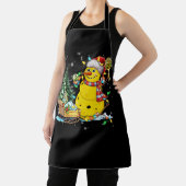 ピックボール雪だるまサンタハットライトクリスマスピック エプロン (インサイチュ)