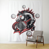 ピックボール馬好き タペストリー (インサイチュ)