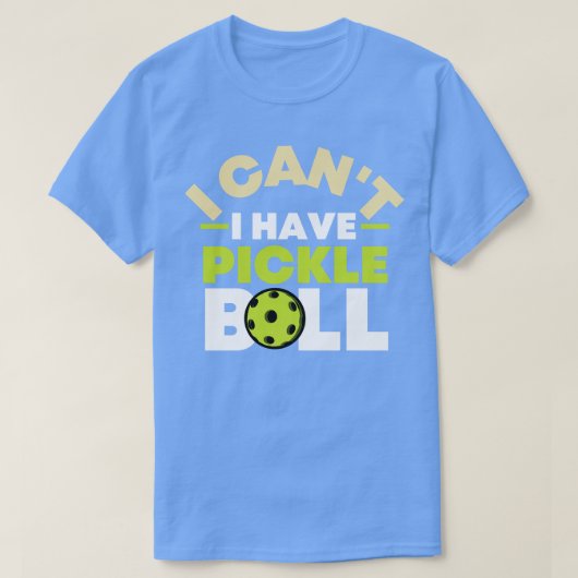 ピックボール19は持ってない Tシャツ (デザイン正面)