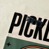 ピックボール1965ヴィンテージパドルグラフィック ビーチタオル (インサイチュ)