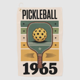 ピックボール1965年ヴィンテージパドルスポーツ ゴルフタオル