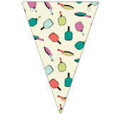 ピックボール！おもしろいカラフル型 バンティングフラッグ (第3の旗)