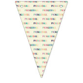 ピックボール！おもしろいカラフル型 バンティングフラッグ (第1の旗)