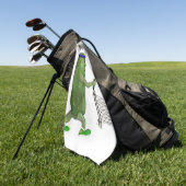 ピックボール・カマノスタンウッド選手 ゴルフタオル (グリーン)