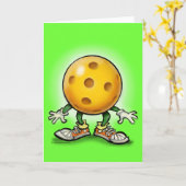 ピックボール カード (黄色い花)