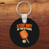 ピックボール – キッチンから離れる キーホルダー (正面)