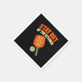 ピックボール – キッチンから離れる スタンダードカクテルナプキン (角)