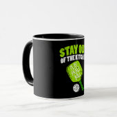 ピックボール – キッチンから離れる マグカップ (正面左)