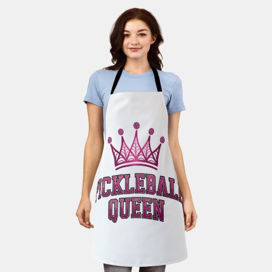 ピックボール・クイーン エプロン (着用した状態)