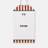 ピックボール・クリスマス ギフトタグ (裏面)