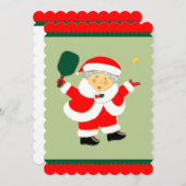 ピックボール・クリスマス シーズンカード (正面/裏面)