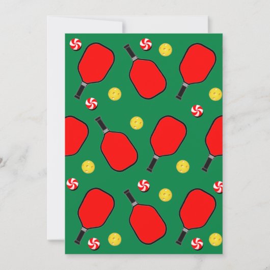 ピックボール・クリスマス シーズンカード (正面)