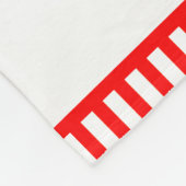 ピックボール・クリスマス フリースブランケット (角)