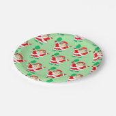 ピックボール・クリスマス ペーパープレート (アングル)