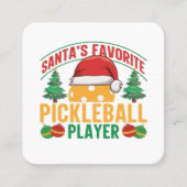 ピックボール・クリスマス ロイヤリティカード (正面)