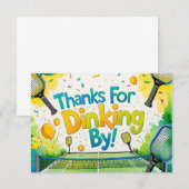 ピックボール サンキューカード (正面/裏面)