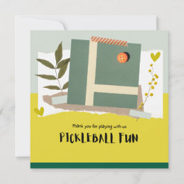 ピックボール サンキューカード