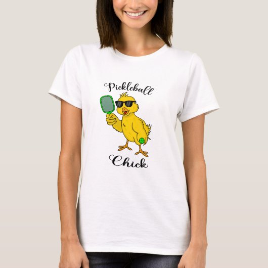 ピックボール・シック女子Tシャツ Tシャツ (正面)