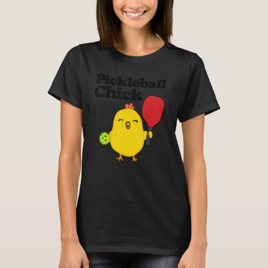 ピックボール・シック Tシャツ (正面)