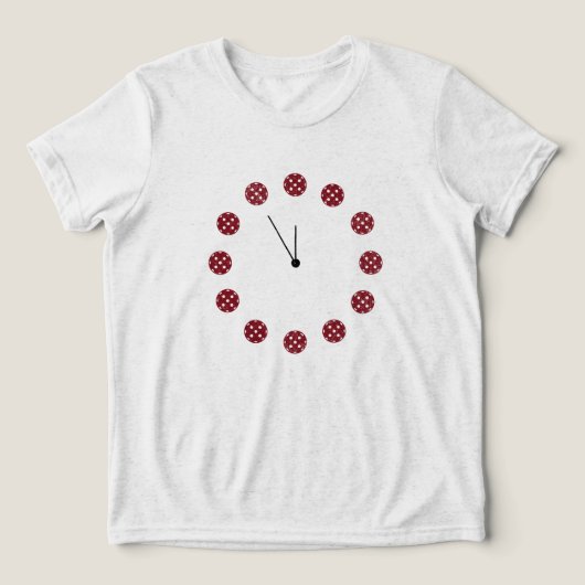 ピックボール トライブレンドTシャツ (デザイン正面)