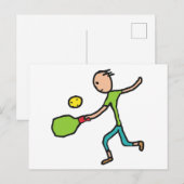 ピックボール ポストカード (正面/裏面)