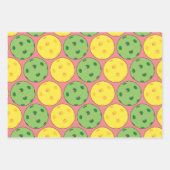 ピックボール ラッピングペーパーシート (正面3)
